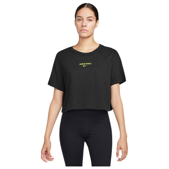 Nike Γυναικεία κοντομάνικη μπλούζα Pro Dri-FIT Crop Tee